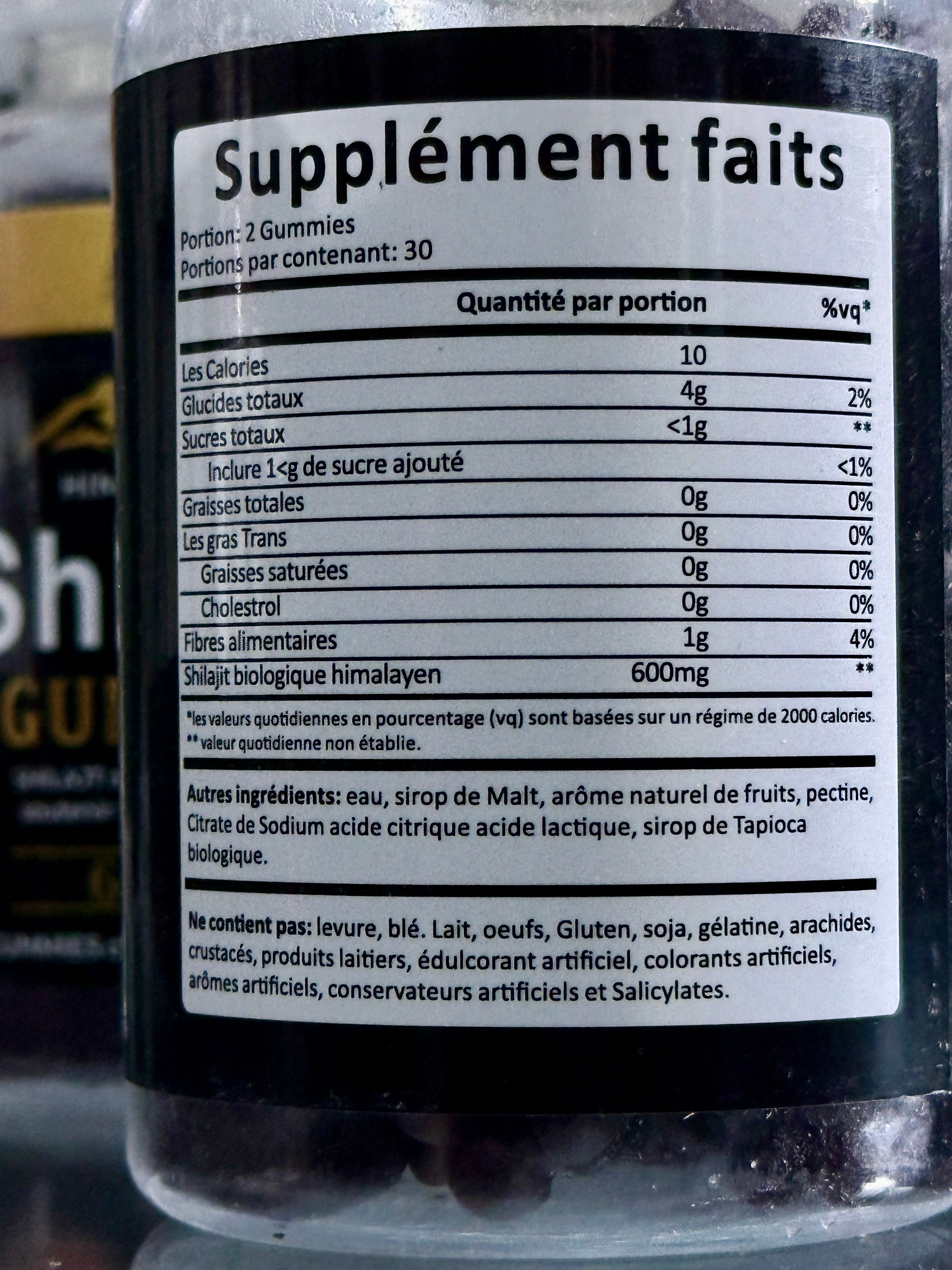 Gummies Shilajit Cosmetiques Abou