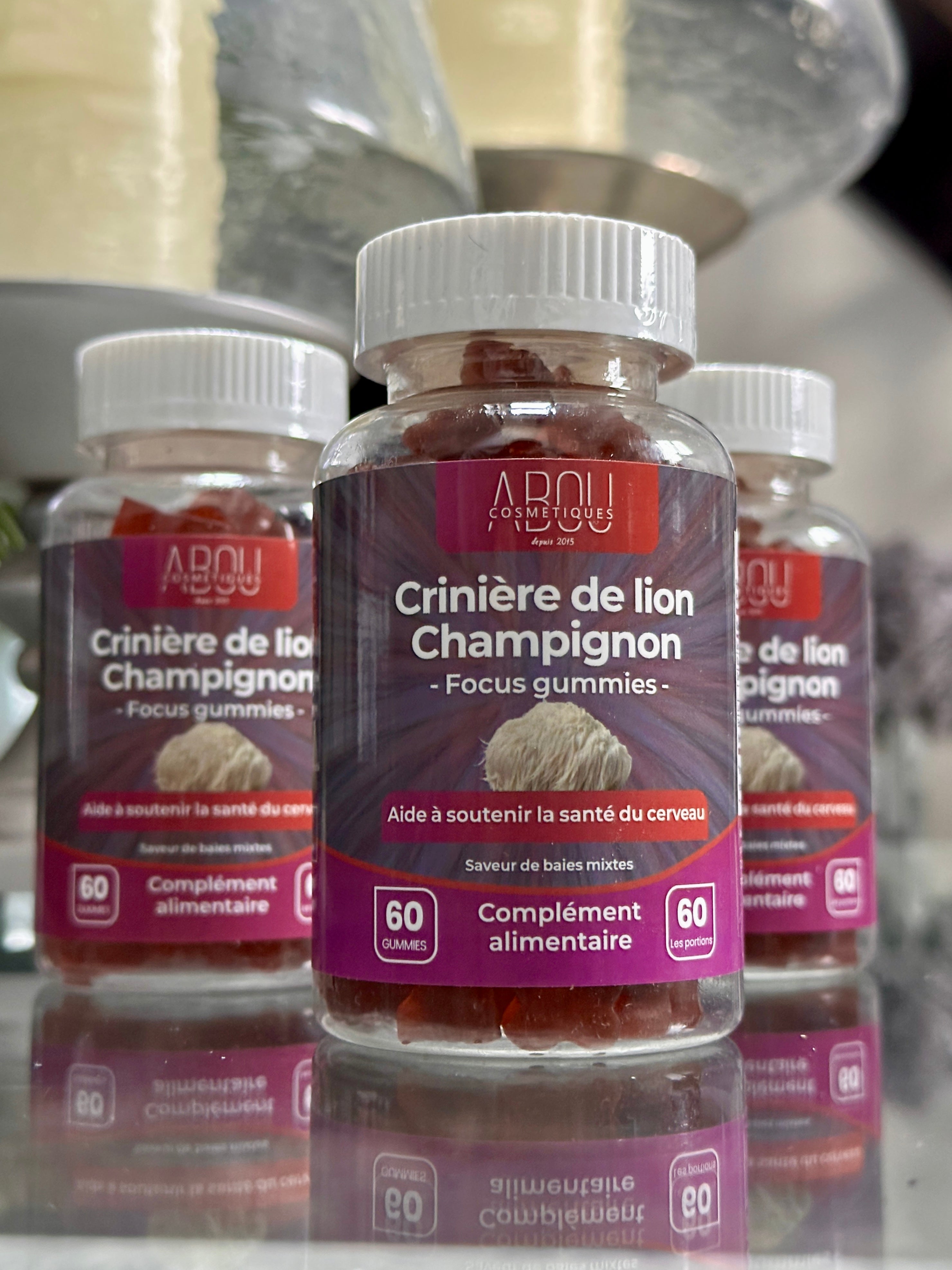 Gummies Lion's Mane | Concentration & Mémoire