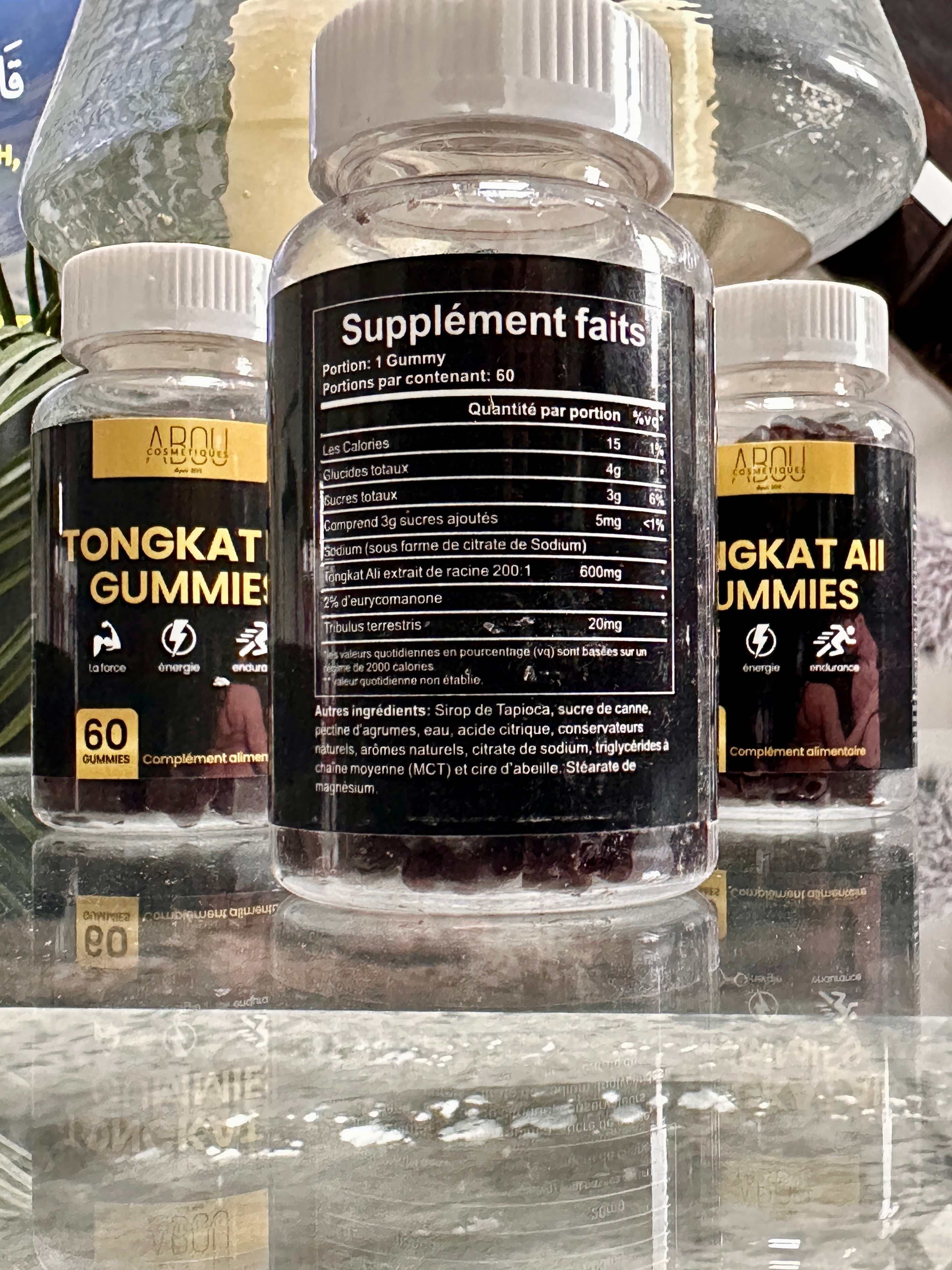 Gummies Tongkat Ali Cosmétiques Abou